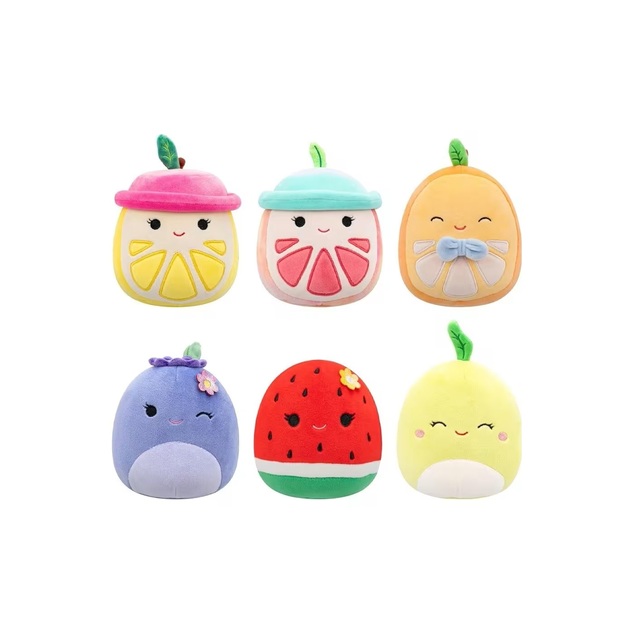 Squishmallows ovoce voňavé mystery sáček, 13 cm