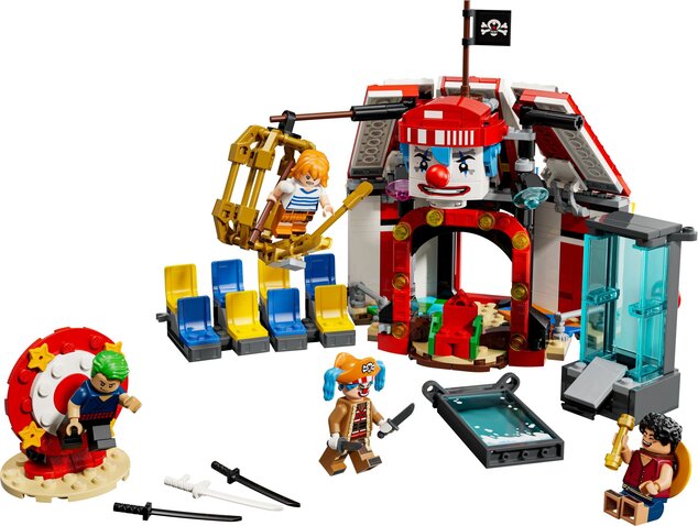 LEGO® One Piece 75637 Klaun Buggy a jeho cirkusový stan