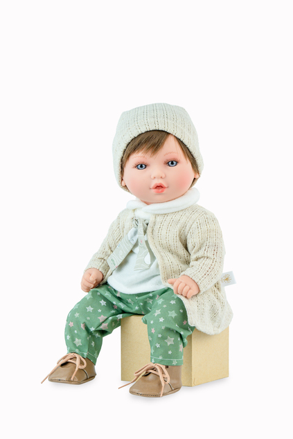 MARINA &amp; PAU bábika Petite Winter chlapec 40cm