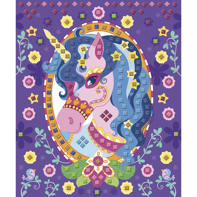 Janod Atelier Kreativset Mini Mosaik Einhorn