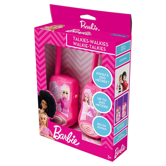 Lexibook Vysielačky s dosahom 200 metrov Barbie