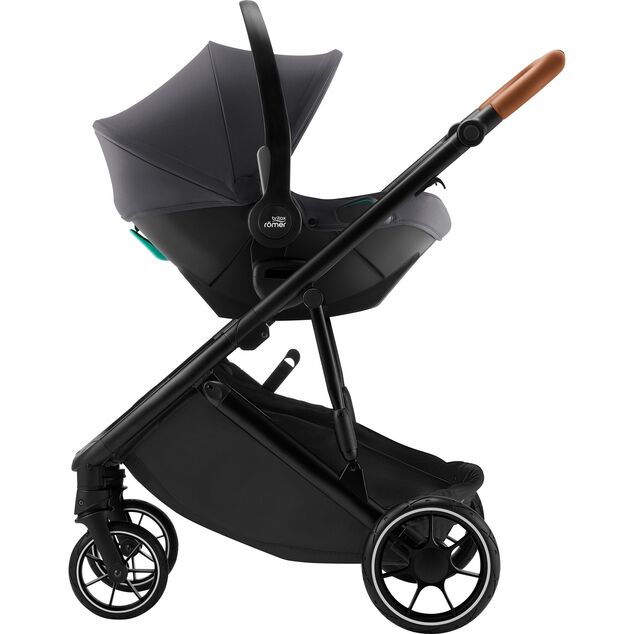 Kolica Move Cross 5X + autosjedalica Baby-Safe Core, Quartz Black