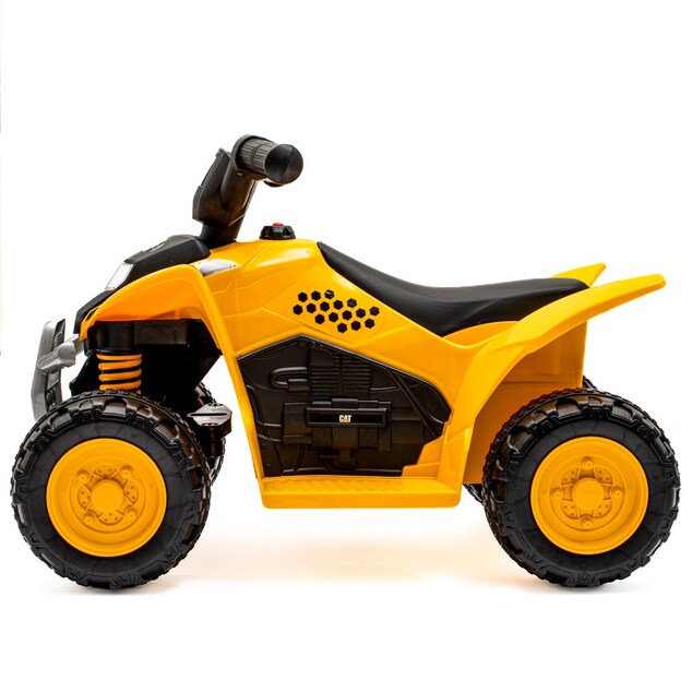 Detská elektrická štvorkolka Baby Mix CAT žltá