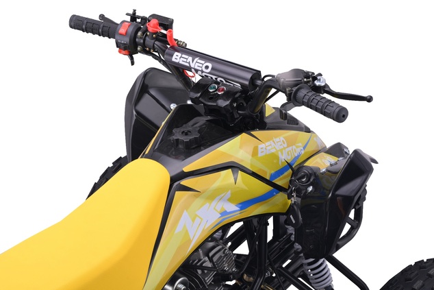 Benzínová štvorkolka pre deti Beneo Motors ZXT žltá - 125cm3
