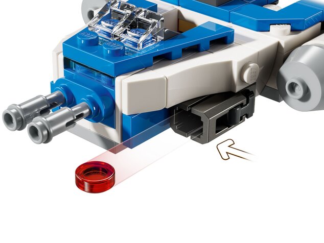 LEGO® Star Wars™ 75391 Microcaza Ala-Y™ del Capitán Rex