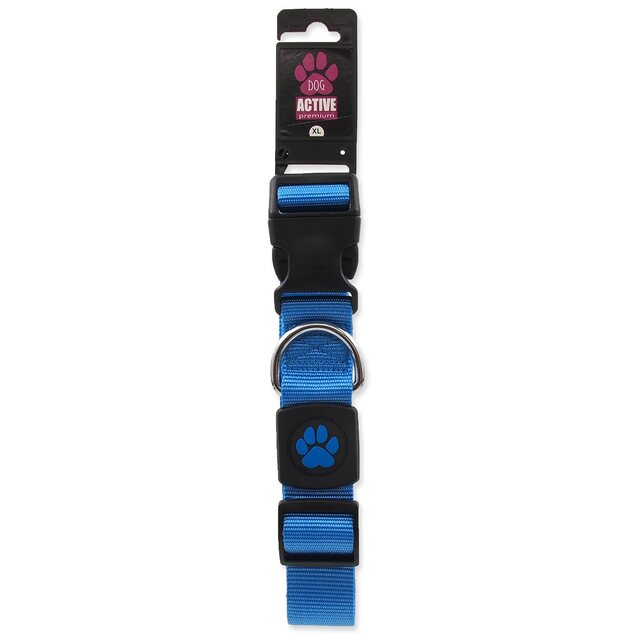 Obojok Active Dog Premium XL modrý 3,8x51-78cm