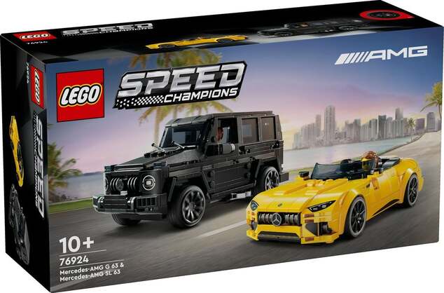 LEGO® Speed Champions 76924 Mercedes-AMG G 63 a Mercedes-AMG SL 63
