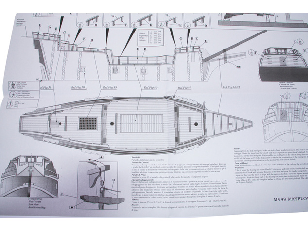 MAMOLI Mayflower 1609 1:70 kit