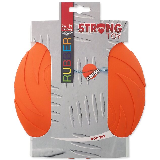 Hračka Dog Fantasy disk plávajúci oranžový 22cm