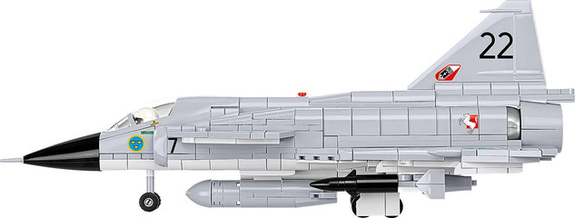 Cobi 5915 Armed Forces SAAB AJ37 VIGGEN, 1:48, 881 k