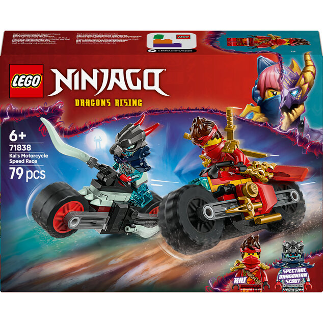 LEGO® NINJAGO® 71838 Kai și cursa pe motocicletă