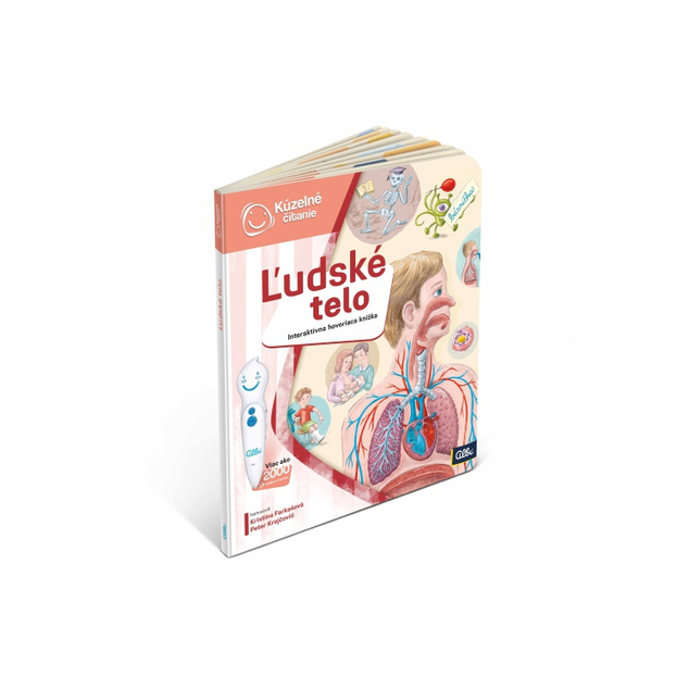Albi Kúzelné čítanie Kniha Ľudské telo