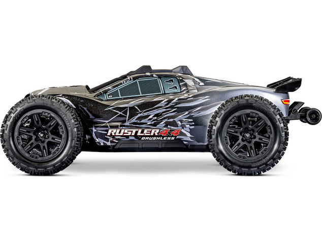 Traxxas Rustler 4x4 1:10 VX3 RTR albastru
