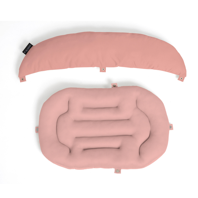 Fikago Puha alátét párnával Mushroom Pink L