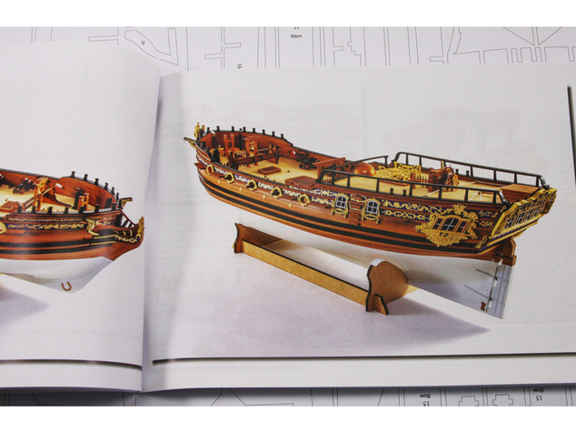 Vanguard Models Duchess of Kingston 1778 1:64 kit