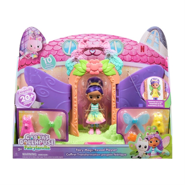 Spin Master Gabby´s Dollhouse premena na vílu