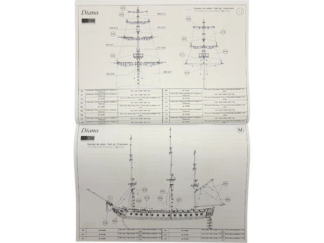 OCCRE Diana 1:85 kit