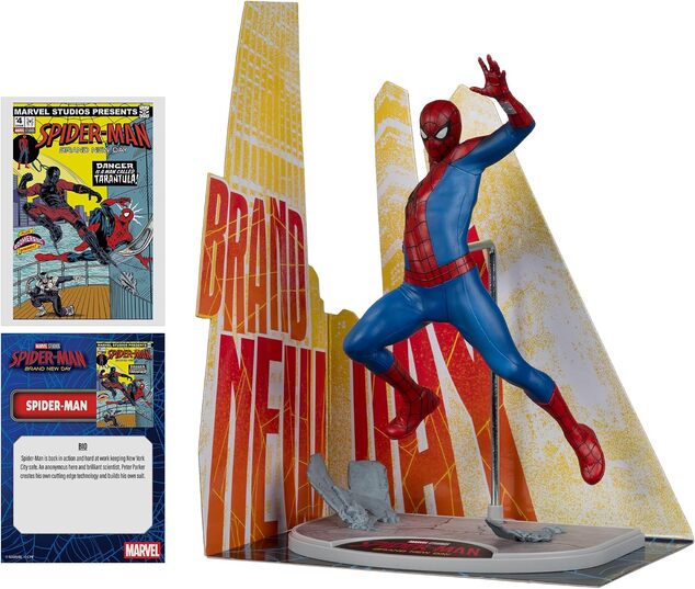 Marvel Figura McFarlane - Spider-Man (s prizorom) (Spider-Man: Brand New Day) 24 cm