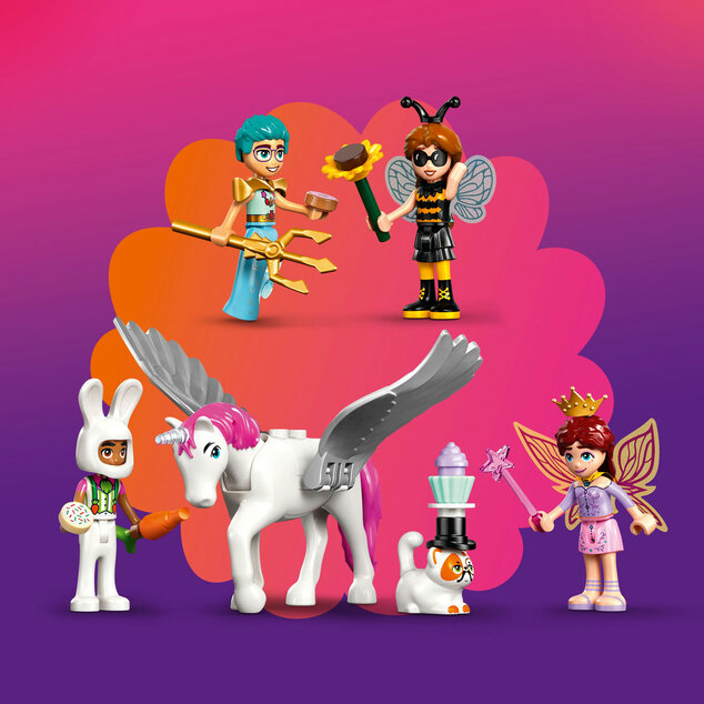 LEGO® Friends 42661 Kostýmová párty s jednorožcom a vílou