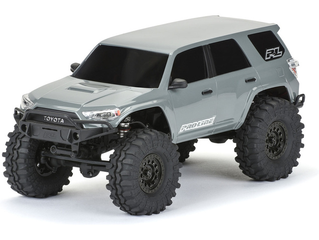 Pro-Line karosérie 1:24 2024 Toyota 4Runner rázvor 132mm, šedá, zostavená: Axial SCX24