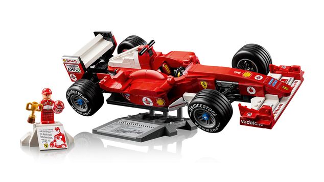 LEGO® Icons 11375 Ferrari F2004 és Michael Schumacher