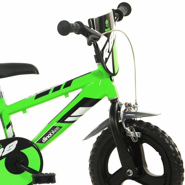 Dino Bikes - Detský bicykel 12" 412UL - zelený 2017