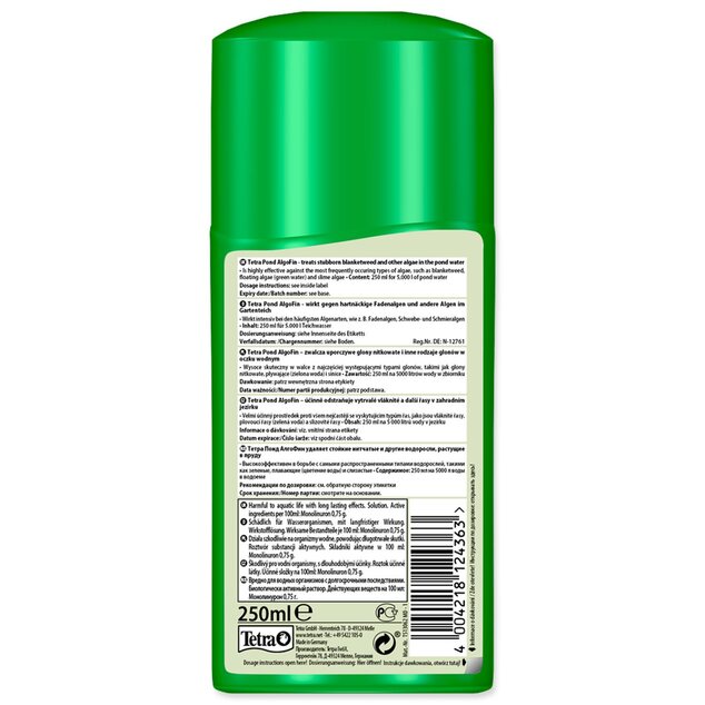 Prípravok Tetra Pond Algofin 250ml
