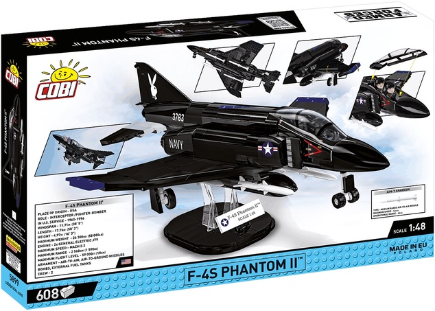 Cobi Armed Forces F-4S Phanthom II, 1:48, 608 k