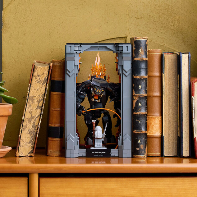 LEGO® Icons 10367 Knižní zarážka: Pán prstenů – Balrog™