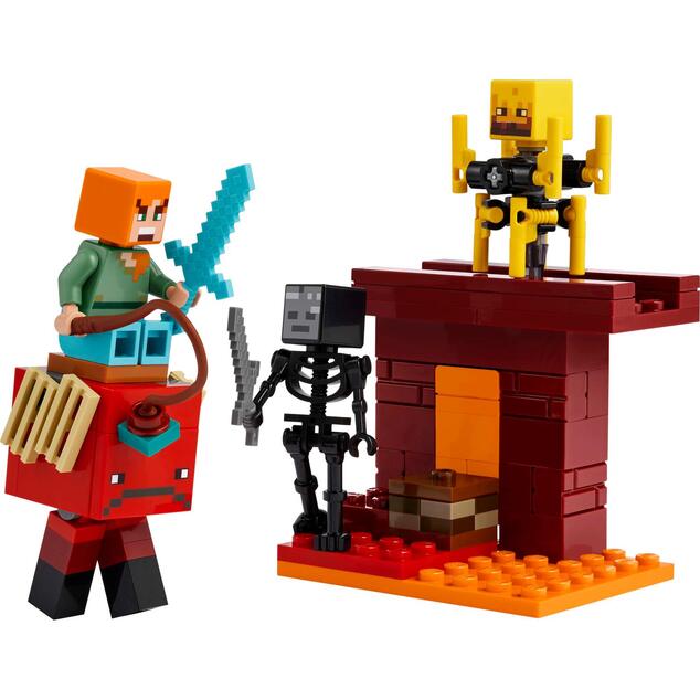 LEGO® Minecraft®  21266 Lávová bitka v Netheri