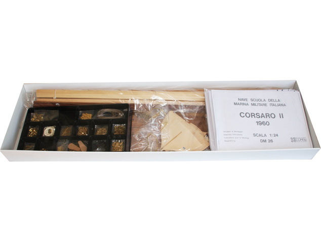 COREL Corsaro II plachetnica 1:24 kit