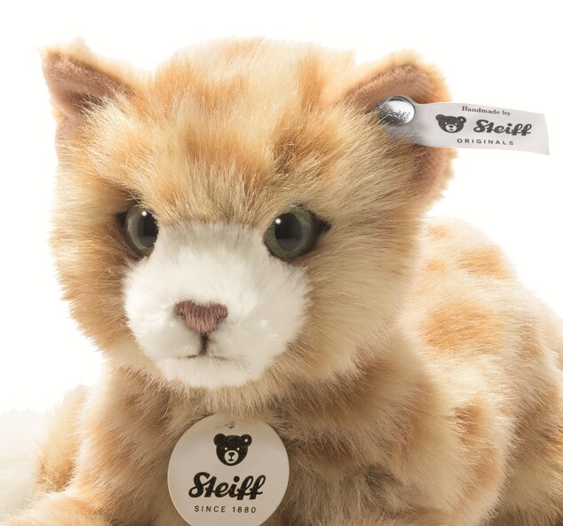 STEIFF Originals Mimmi cat, orange plyšová hračka