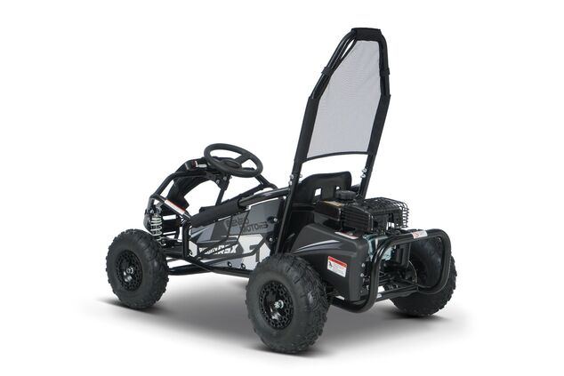 Benzínová bugina pre deti Beneo Motors BUGGY RSX čierna - 98cm3