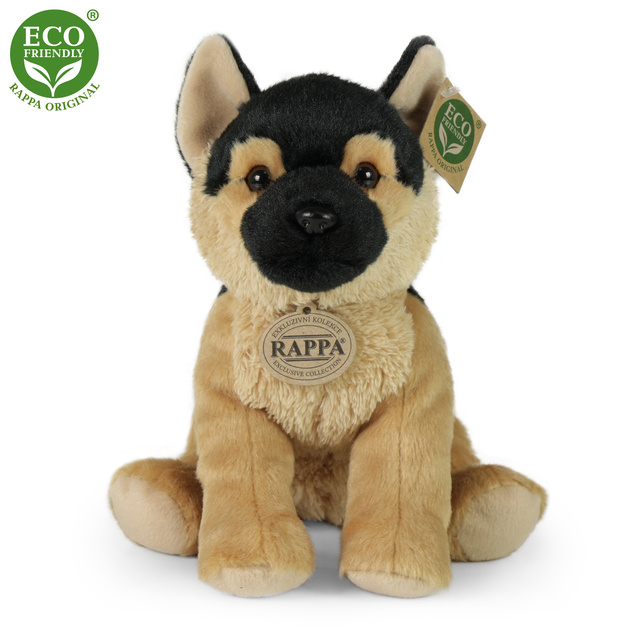 Plyšový pes nemecký ovčiak 25 cm ECO-FRIENDLY