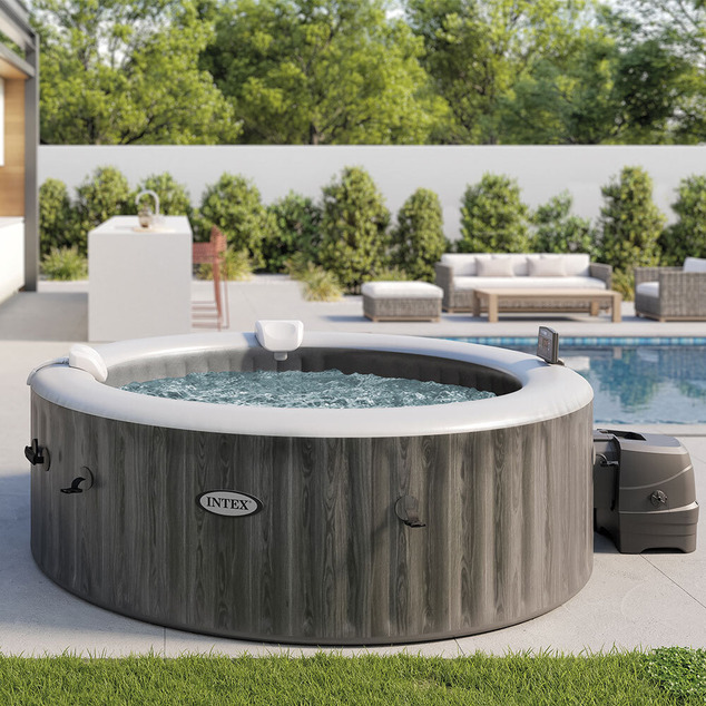 Intex 2844NP Nafukovacia vírivka PureSpa™ Greywood Bubble Deluxe (pre 6 osôb) S2
