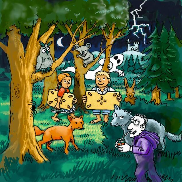 Haba Mini gioco per bambini Duello di streghe ABC dai 6 anni