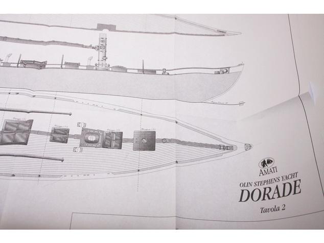 AMATI Dorade plachetnica Fastnet cup 1931 1:20 kit