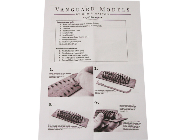 Vanguard Models Launch čln 24" 1:64 kit