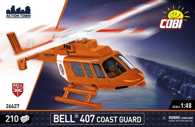 Cobi Bell 407 Pobřežní stráž, 1:48, 215 k