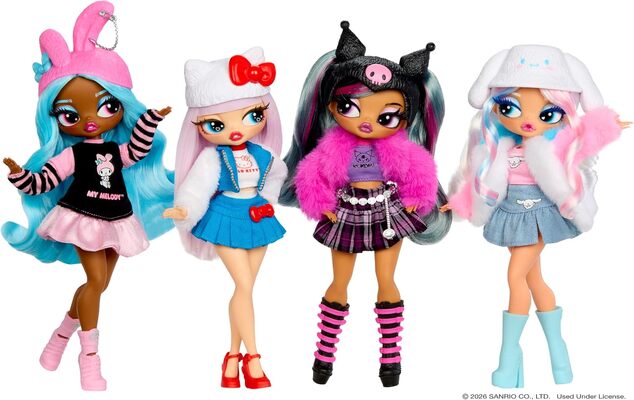 L.O.L. Surprise! OMG Sora cea mare ca Hello Kitty -Cinnamoroll