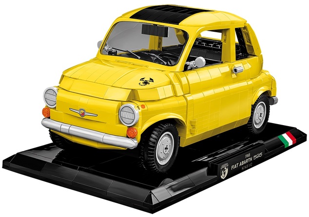 Cobi 1965 Fiat 500 Abarth, 1:12, 1205 k, EXECUTIVE EDITION