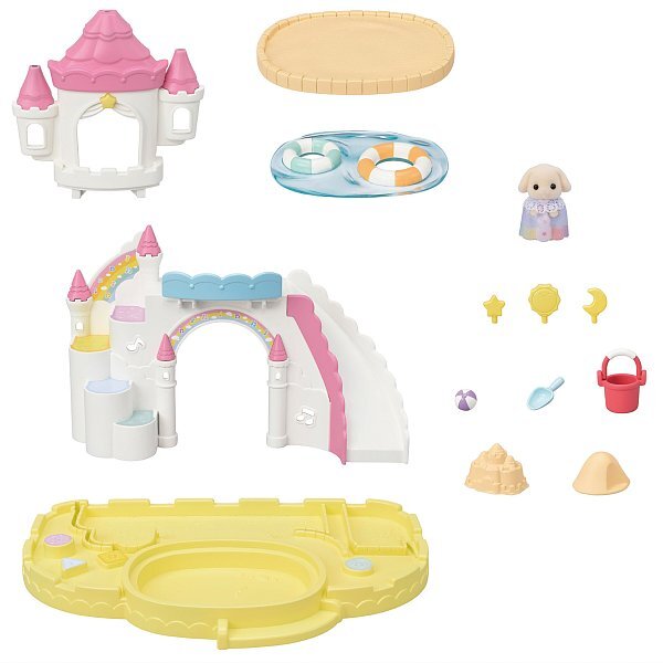 Sylvanian Families Dúhové detské ihrisko s bazénom