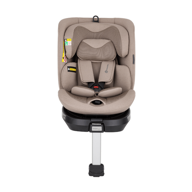PETITE&amp;MARS Столче за кола Twistguard Pro i-Size Tan Brown Air 40-150 cm(0-36 kg)