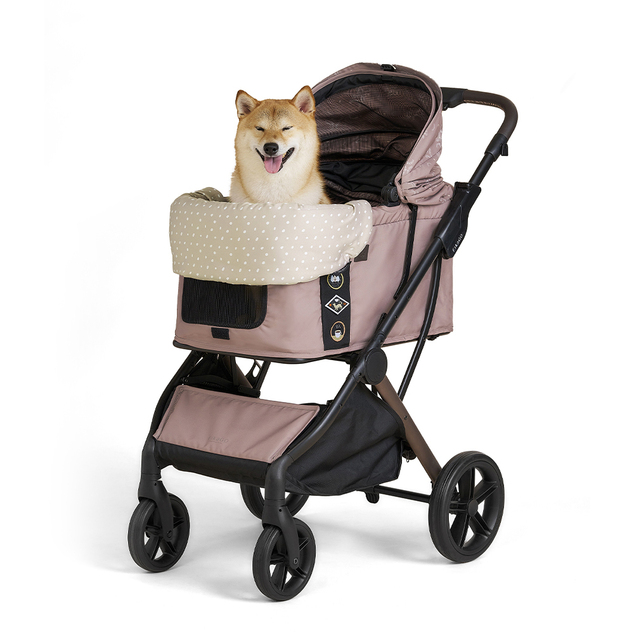 Fikago Schutzunterlage für Kinderwagen Beige