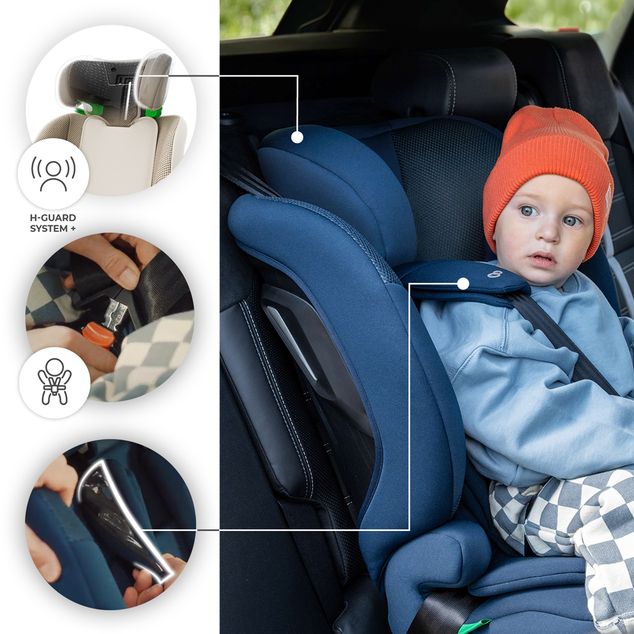 KINDERKRAFT Autosedačka Comfort Up 2 Plus i-Size (76-150 cm) Beige