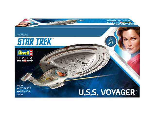 Plastikmodellbausatz Star Trek 04992 - USS Voyager (1:670)