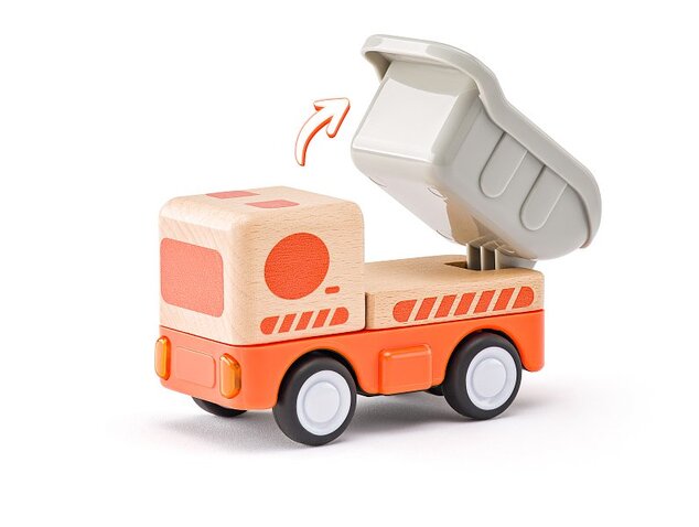 Woody Auto nakladač so zvukmi a svetlom, zotrvačník