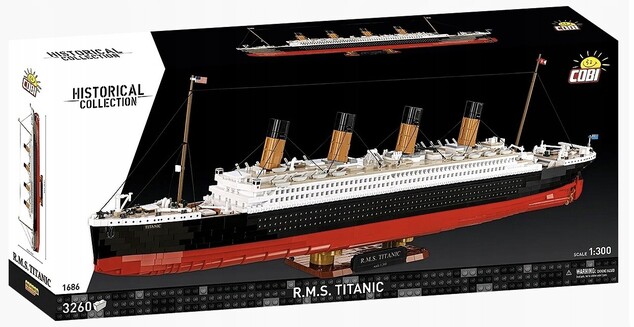 Cobi R.M.S. Titanic, 1:300, 3240 k