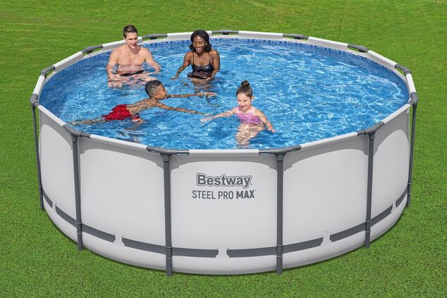 Bestway 5618W Bazén Steel Pro MAX, 396 x 122 cm
