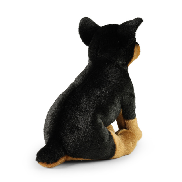 Plišani pas doberman 30 cm EKO-PRIJATELJSKI